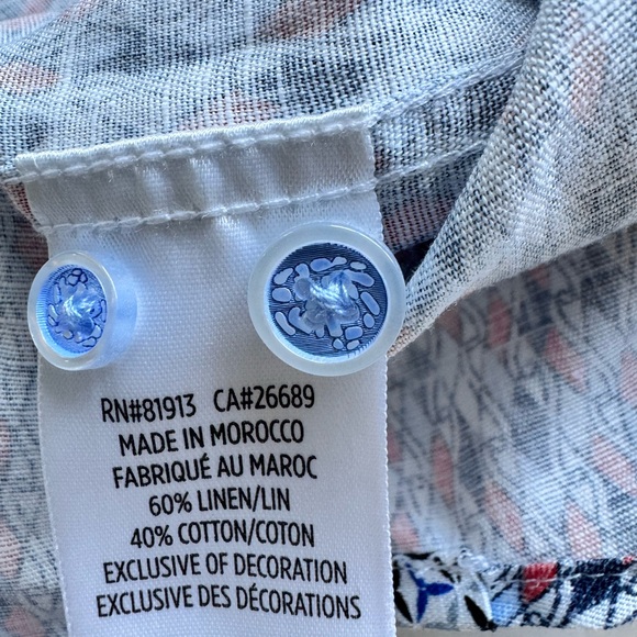 Robert Graham Men's Modern Americana Shirt - Size L - New Without Tags - Picture 5 of 11